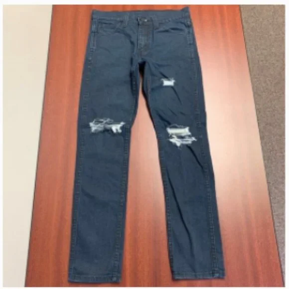 Levi's 510 Levi's Factory Distressed Jeans - Picture 4 of 7